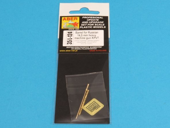 Aber 35L-124 Barrel for Russian 14.5mm heavy machine gun KPVT (1/35) – Bild 7