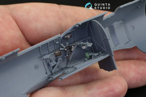 Quinta Studio QD48190 Tempest Mk.II 3D-Printed &amp;amp; colored Interior on decal paper (Eduard) 1/48 – obrázek 4