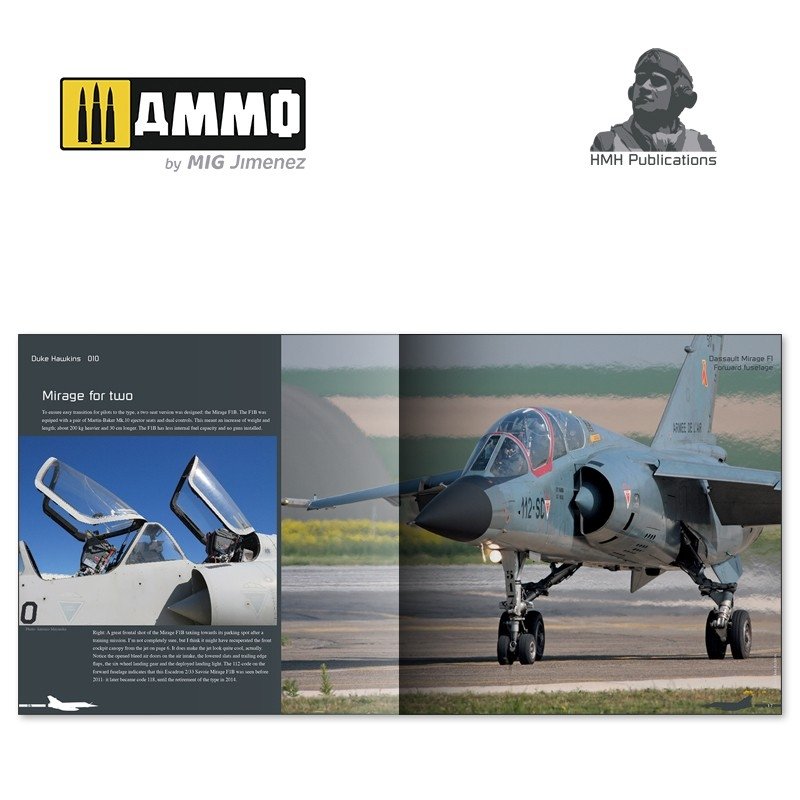 HMH Publications DH-010 Dassault Mirage F1 (VERsion anglaise) – image 3