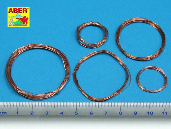 Aber ADZ-01 Wires set (diameter 0.2; 0.3; 0.4; 0.5; 0.6 mm, length 1m each) – Bild 2