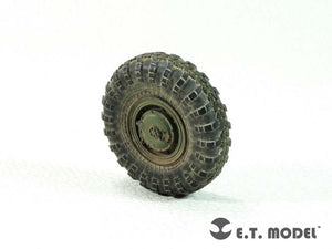 ET Model ER35-067 Russian GAZ39371 High-Mobility Multipurpose Military Vehicle Weighted Road Wheels For TRUMPETER 05594 1/35 – image 3