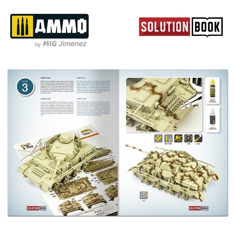 AMMO by Mig Jimenez 7727 SOLUTION BOX 21 – WWII German Mid-War Vehicles – image 8