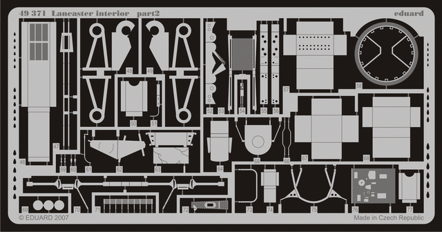 Eduard 49371 Lancaster interior 1/48 Tamiya – Bild 3