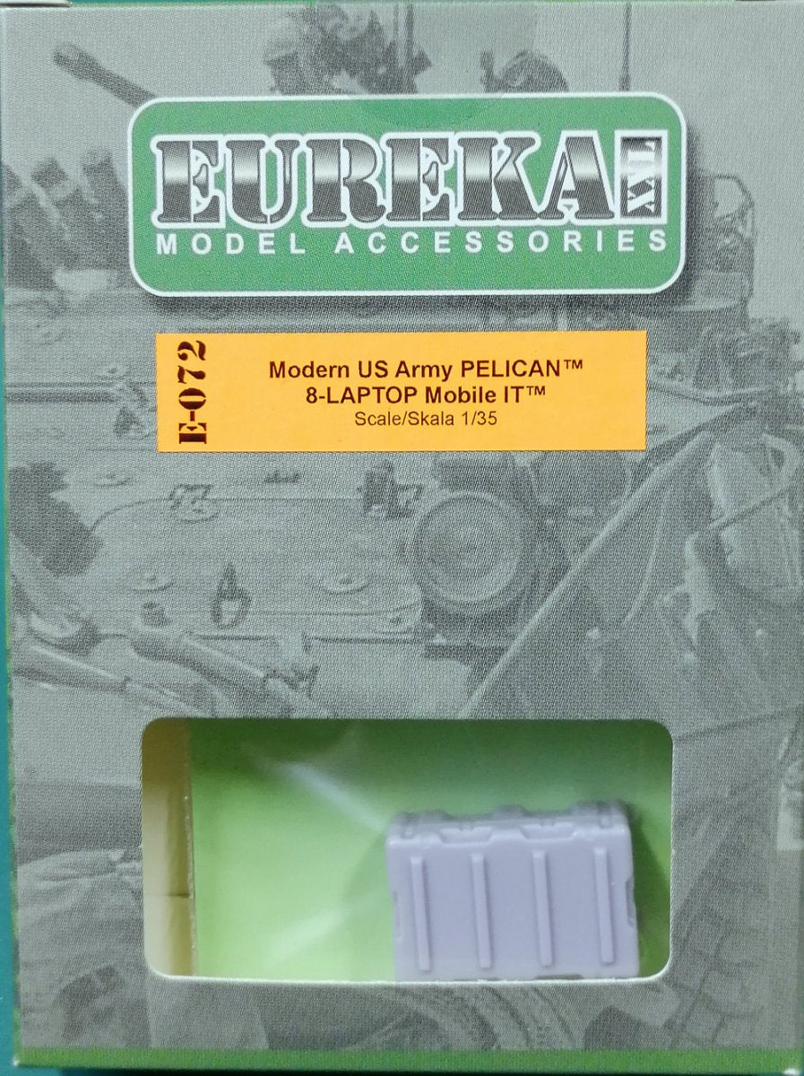 Eureka XXL E-072 Modern US Army PELICAN 8-LAPTOP Case, Mobile IT 1/35 – image 2