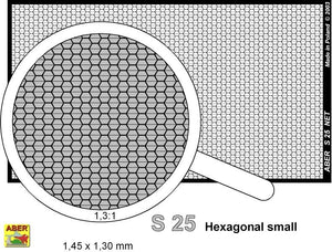 Aber S-25 Net with hexagonal mesh 1.5 x 1.4 mm – obrázek 2