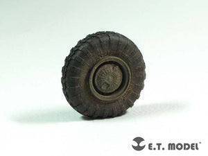ET Model ER35-058 Russian BTR-80 APC Weighted Road Wheels Narrow For TRUMPETER 1/35 – immagine 3