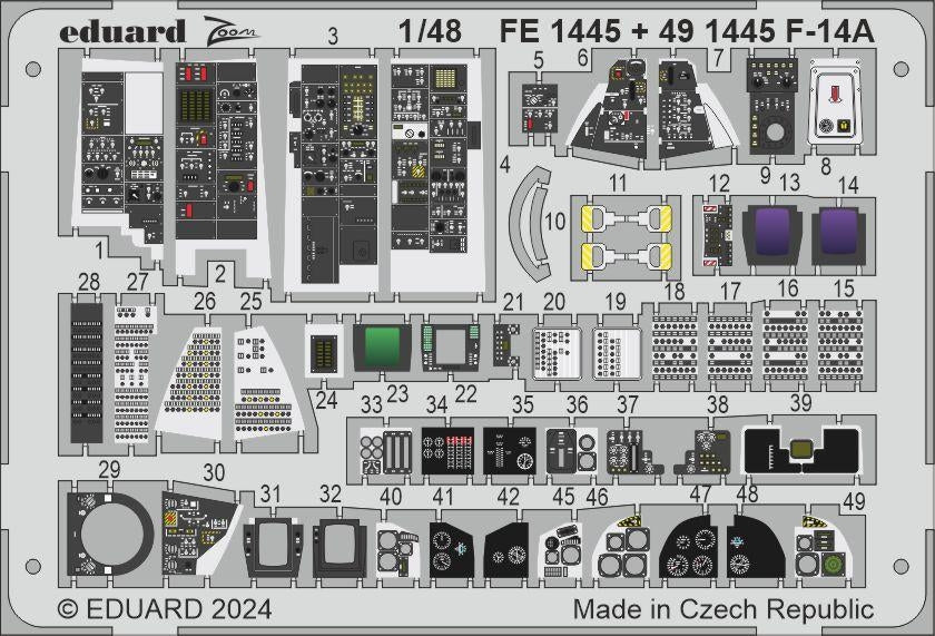 Eduard FE1445 F-14A GREAT WALL HOBBY 1/48
