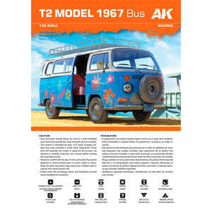 AK Interactive AK35022 T2 MODEL 1967 BUS 1/35 – zdjęcie 10