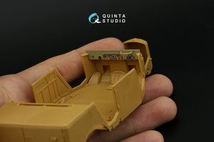 Quinta Studio QD35070 Mercedes-Benz L1500A 3D-Printed &amp;amp; coloured Interior on decal paper (ICM) 1/35 – zdjęcie 9