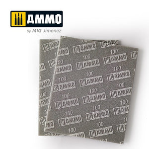 Ammo of Mig 8555 Sanding Sponge Sheet 100