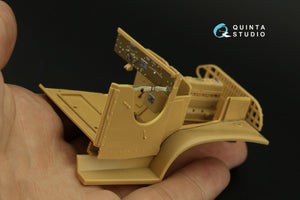 Quinta Studio QD35059 GMC CCKW 352 Open Cab 3D-Printed &amp;amp; colored Interior on decal paper (HobbyBoss) 1/35 – immagine 5