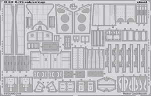 Eduard 32342 B-17G undercarriage 1/32 HK Moedels