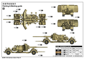 Trumpeter 02358 Germanium 8.8cm Flak 41 1/35 – Bild 6