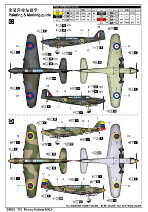 Trumpeter 05822 Fairey Fulmar MK.I 1/48 – image 3