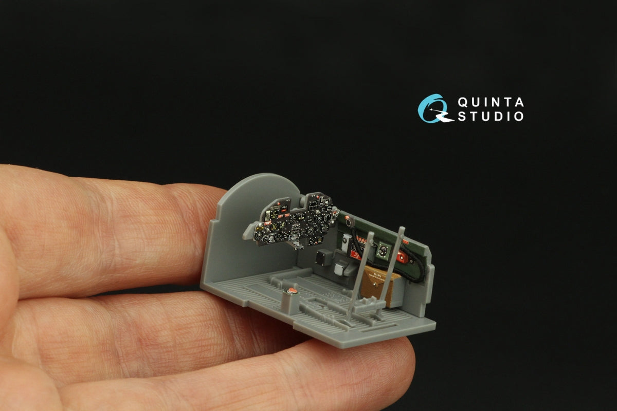 Quinta Studio QD48336 P-47D Thunderbolt Razorback 3D-Printed &amp;amp; colored Interior on decal paper (Tamiya) 1/48 – Bild 7