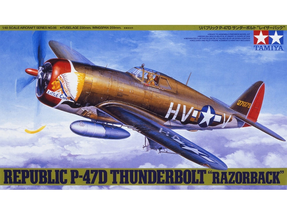 Tamiya 61086 P-47D Razorback 1/48 – obrázek 2