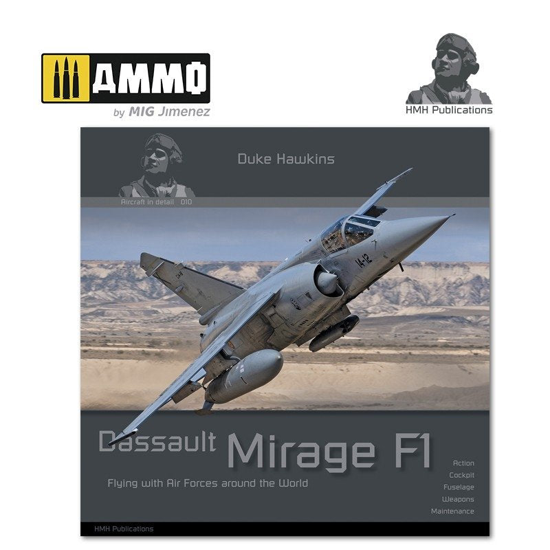 HMH Publications DH-010 Dassault Mirage F1 (English VERsion)