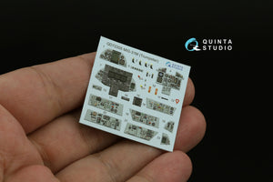 Quinta Studio QD72205 MiG-31M 3D-Printed &amp;amp; colored Interior on decal paper (Trumpeter) 1/72 – image 3