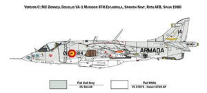 Italeri 1410 AV-8A HARRIER 1/72 – obrázek 4