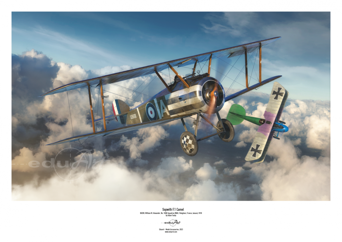 Eduard 8486 Sopwith F.1 Camel (Clerget) 1/48 – image 2