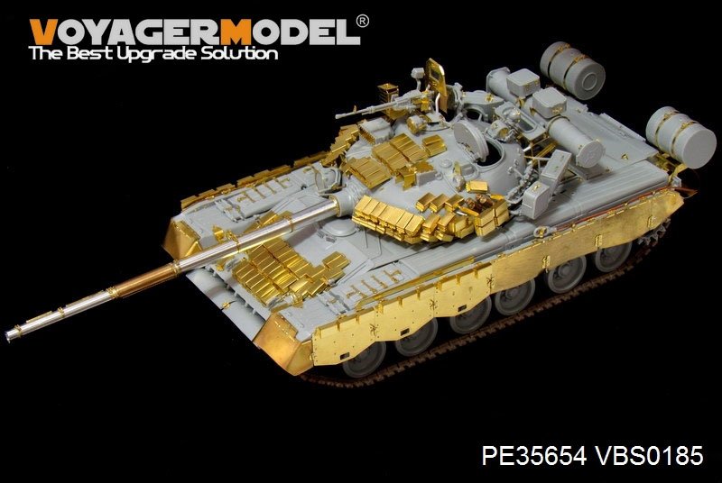 Voyager Model PE35654 Modern Russian T-80BV MBT (smoke discharger include) (For TRUMPETER 05566) 1/35 – Bild 6