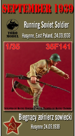 Toro 35F141 Biegnący Żołnierz Sowiecki - Husynne, 24.09.1939 - Wrzesień 1939 1/35