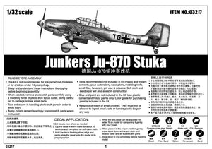 Trumpeter 03217 Junkers Ju-87D Stuka – immagine 2