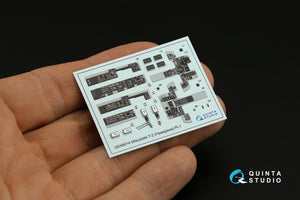Quinta Studio QD48014 Mitsubishi T-2 3D-Printed colored Interior on decal paper (Hasegawa) 1/48 – image 5