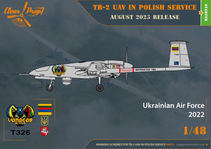 Clear Prop! CP4812 TB.2 UAV in Polish Service STARTER KIT 1/48 – Bild 4