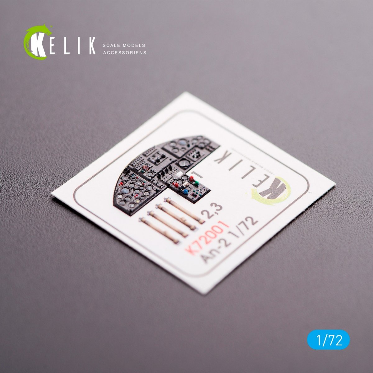 KELIK K72001 AN-2 COLT INTERIOR 3D DECALS FOR TRUMPETER KIT 1/72 – image 3