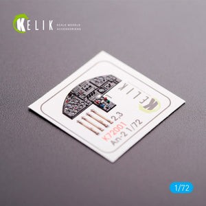 KELIK K72001 AN-2 COLT INTERIOR 3D DECALS FOR TRUMPETER KIT 1/72 – image 3