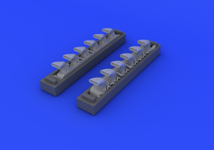 Eduard 648247 Bf 109G exhaust stacks 1/48 EDUARD – image 4