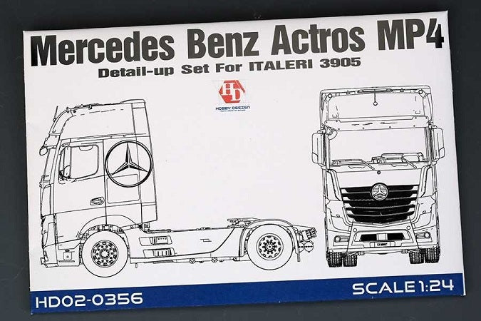 Hobby Design HD02-0356 Mercedes Benz Actros MP4 Detail-UP Set for Italeri 3905 1/24