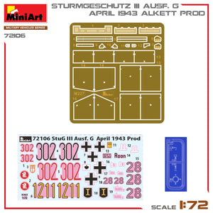 MiniArt 72106 STURMGESCHUTZ III AUSF. G, APRIL 1943 ALKETT PROD. 1/72 – image 11