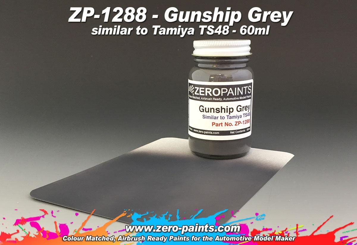Zero Paints ZP-1288 Gunship Gray - Similar to TS48 60ml