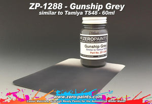 Zero Paints ZP-1288 Gunship Gray - Similar to TS48 60ml