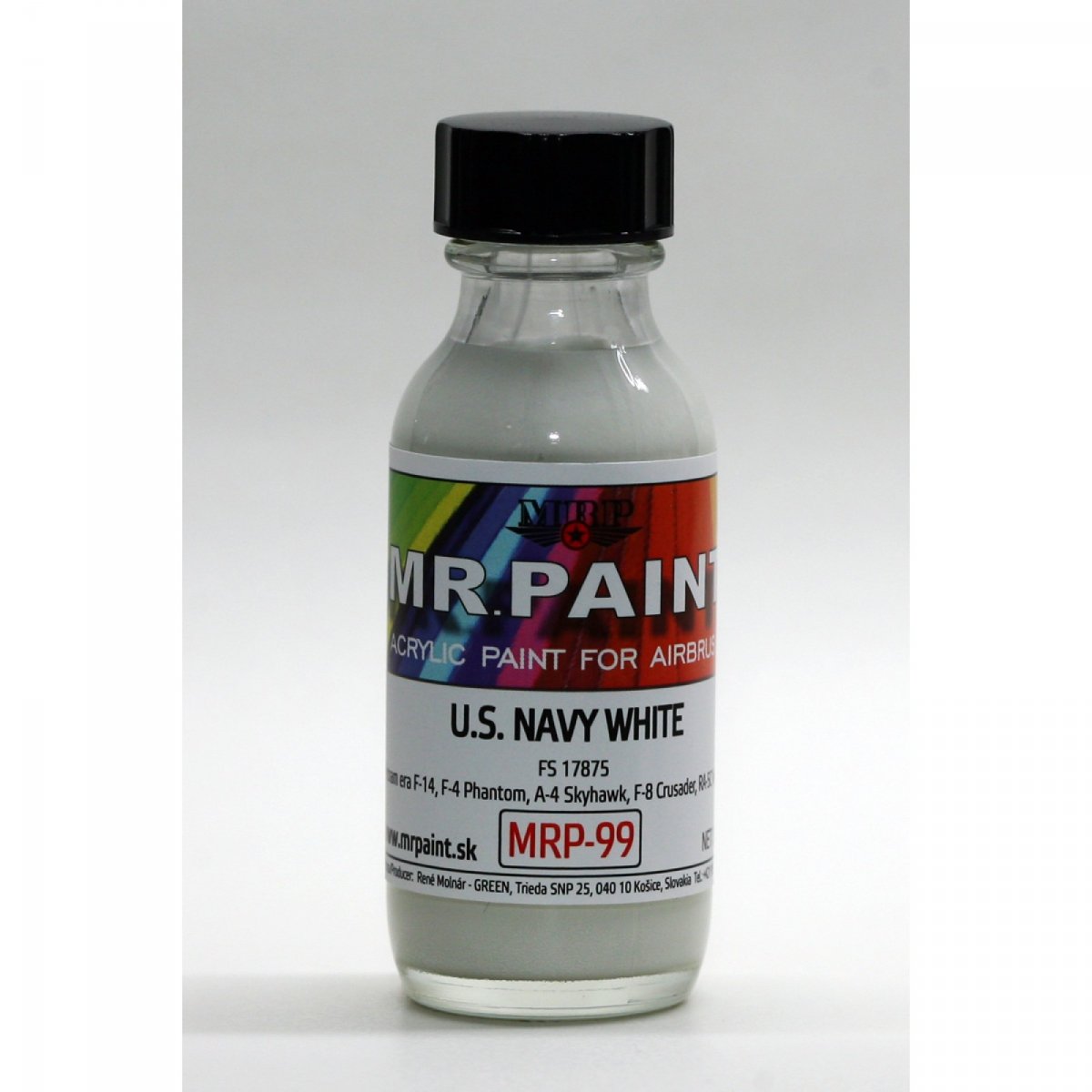 MR. Paint MRP-099 US NAVY WHITE FS17875 ANA 515 US Navy 30ml – image 2