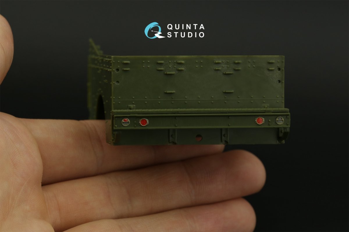 Quinta Studio QD35088 M3A1 Scout 3D-Printed &amp;amp; colored Interior on decal paper (Zvezda) 1/35 – Bild 4