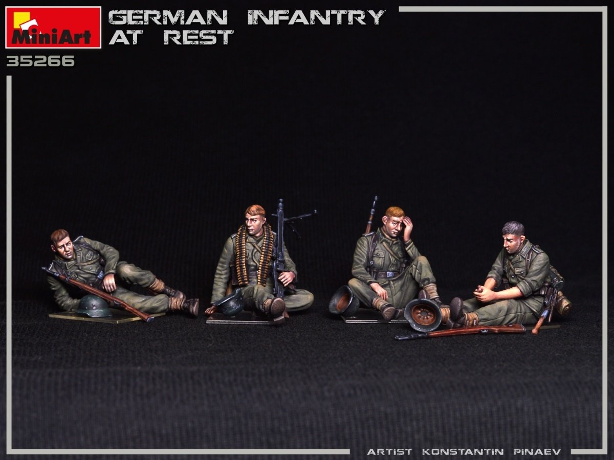 MiniArt 35266 GERMAN INFANTRY AT REST 1/35 – image 2