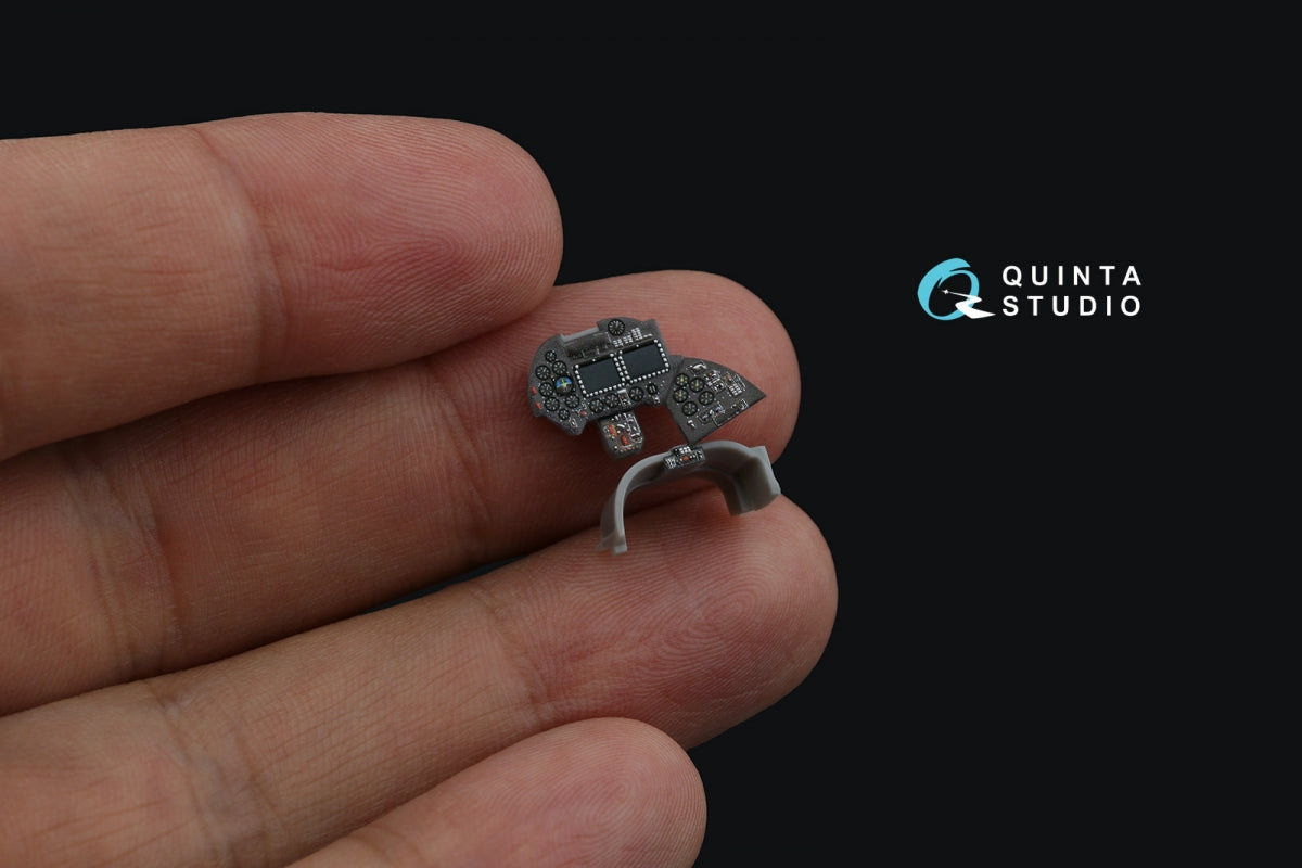 Quinta Studio QD72112 Mi-35M 3D-Printed colored Interior on decal paper (Zvezda) 1/72 – Bild 11