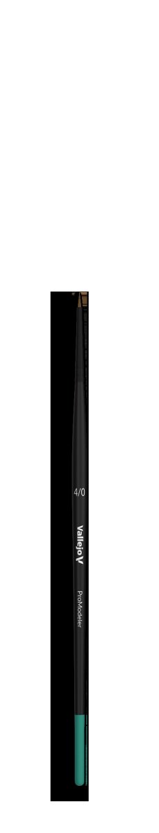 VALLEJO B01040 - Brush - Pro Modeler - Natural Hair Round No. 4/0 – obrázek 2