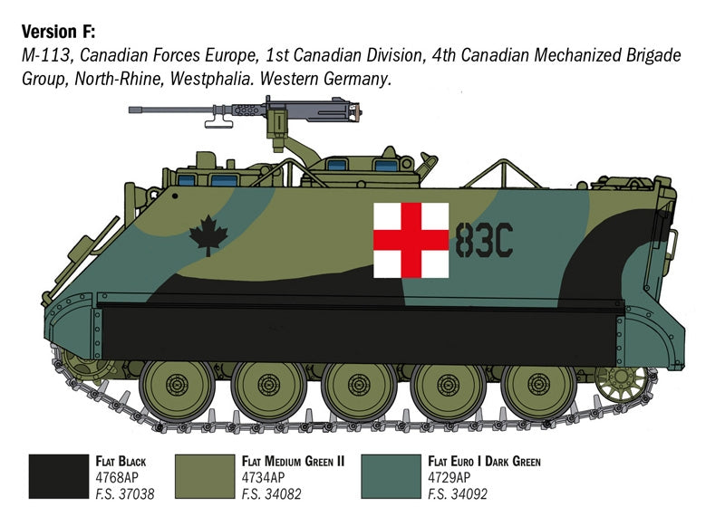 Italeri 6753 M113A1 1/35 – obrázek 5