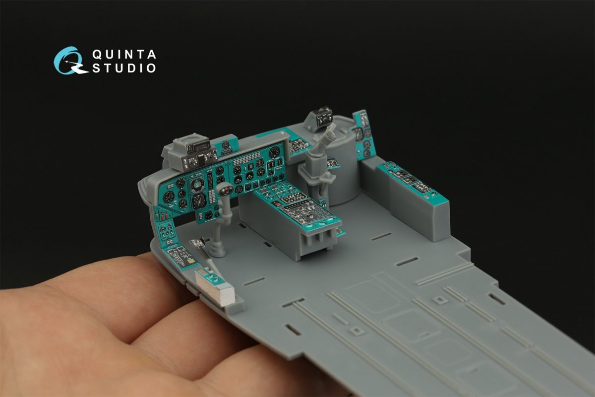 Quinta Studio QDS-35077 Ka-29 3D-Printed &amp;amp; colored Interior on decal paper (Trumpeter) (Small version) 1/35 – image 6