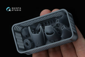 Quinta Studio QT48067 LaGG-3 series 66 Radiators cowls and spinner (Zvezda) 1/48 – image 10
