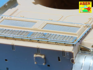 Aber 35G28 Grilles for Russian tank T-55 also Tiran 5 1/35 – immagine 8