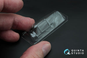 Quinta Studio QC48016 Polikarpov I-185 vacuformed clear canopy (for ARK kit) 1/48 – image 5