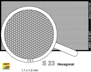 Aber S-23 Net with hexagonal mesh 1.1 x 1.0 mm – imagen 2
