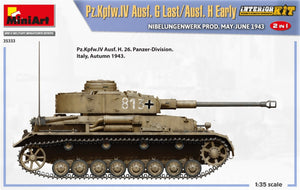 MiniArt 35333 Pz.Kpfw.IV Ausf. G Last/Ausf. H Early. NIBELUNGENWERK PRODUCED BY MAY-JUNE 1943. 2 IN 1 INTERIOR KIT 1/35 – image 15