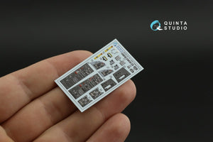 Quinta Studio QD32130 TF-104G 3D-Printed &amp;amp; colored Interior on decal paper (Italeri) 1/32 – image 7