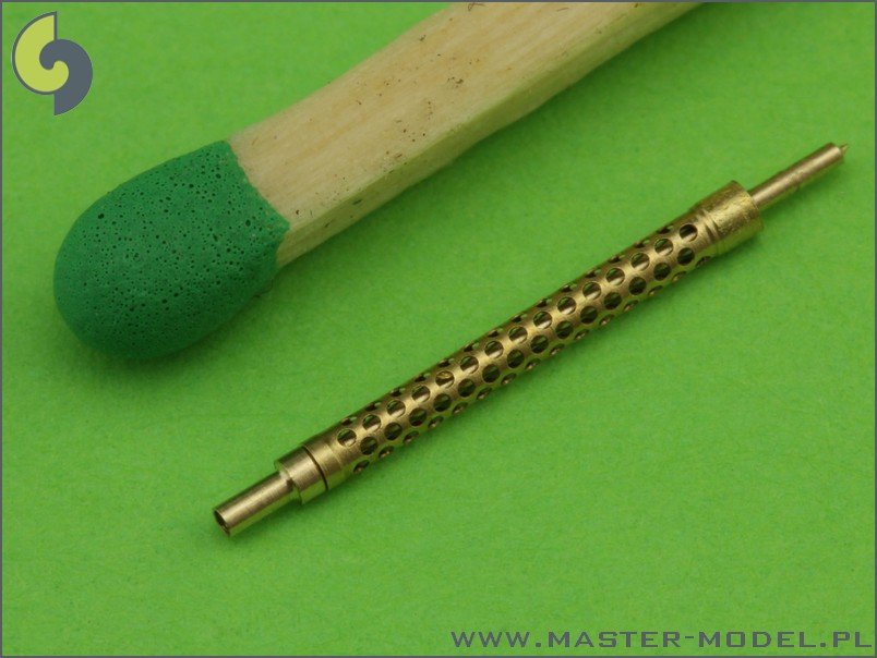 Master AM-48-053 Italian machine gun Breda SAFAT 7.7mm barrels (2pcs) (1/48) – image 2